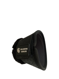 Horse Boots - Overreach Bell Boots for Horses - Large, Black